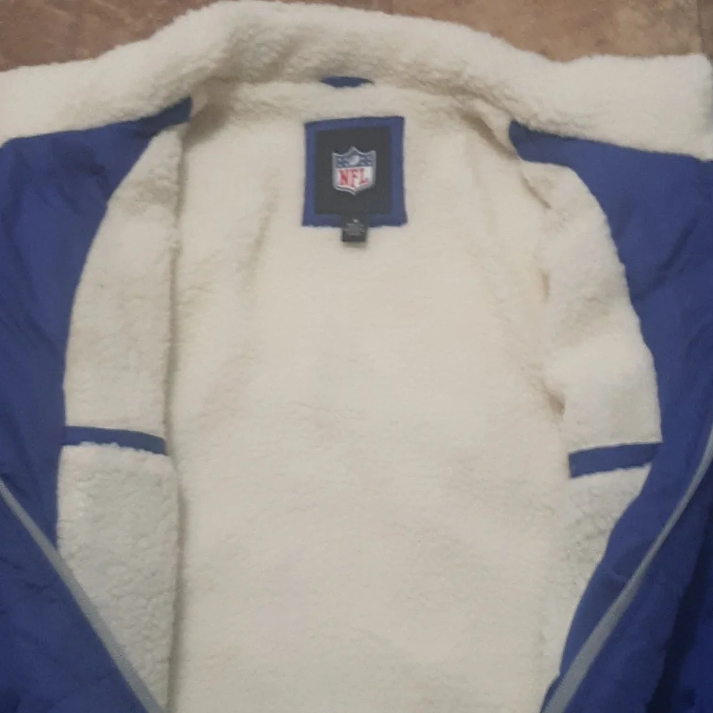 New. G-III Indianapolis Colts Perfect Game Blue/White Full-Zip Jacket. Medium. - Picture 5 of 8